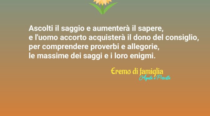 Ascolti il saggio