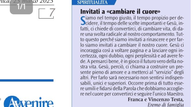 Se non vi convertite